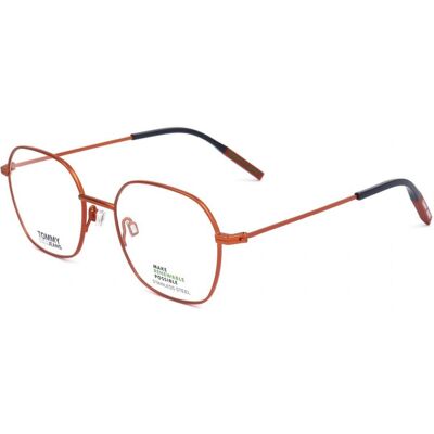 Lunettes De Vue Tommy Hilfiger Tj 0014 Matte Orange 50/18/145 Unisex - Publicité Lunettes De Vue Tommy Hilfiger Tj 0014 Matte Orange 50/18/145 Unisex - Publicité