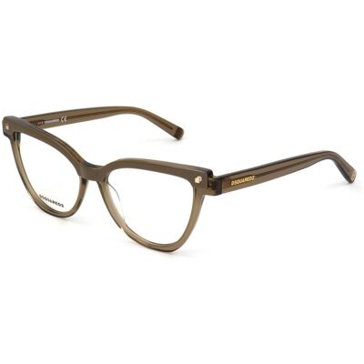 Lunettes De Vue Dsquared2 Dq5273 Beige 52/15/140 Femme - Publicité Lunettes De Vue Dsquared2 Dq5273 Beige 52/15/140 Femme - Publicité