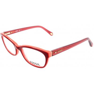 Lunettes De Vue Fossil Fos 6058 Burgundy Coral Red 53/18/145 Femme - Publicité Lunettes De Vue Fossil Fos 6058 Burgundy Coral Red 53/18/145 Femme - Publicité