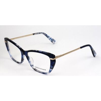 Lunettes De Vue Longchamp Lo2630 Marble Blue 55/15/140 Femme - Publicité Lunettes De Vue Longchamp Lo2630 Marble Blue 55/15/140 Femme - Publicité