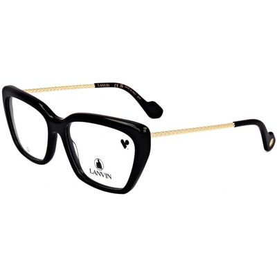 Lunettes De Vue Lanvin Lnv2632 Black 55/15/140 Femme - Publicité Lunettes De Vue Lanvin Lnv2632 Black 55/15/140 Femme - Publicité