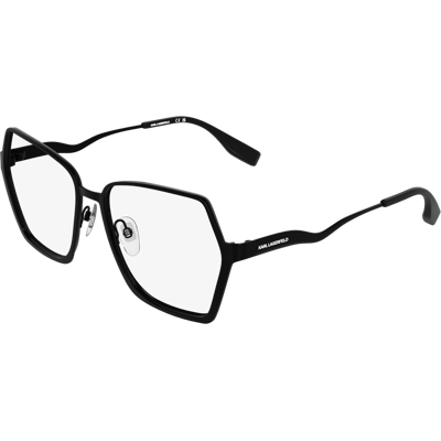 Lunettes De Vue Karl Lagerfeld Kl368 001 Black 56/15/140 Femme - Publicité Lunettes De Vue Karl Lagerfeld Kl368 001 Black 56/15/140 Femme - Publicité