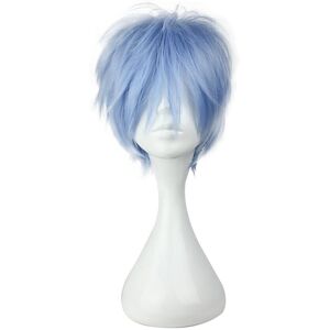 Uxcell Cheveux Humains Perruques Pour Femmes, 13\" Bleu Perruques Perruque Lisse Cheveux - Publicité Uxcell Cheveux Humains Perruques Pour Femmes, 13\" Bleu Perruques Perruque Lisse Cheveux - Publicité