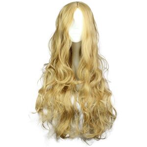 Uxcell Cheveux Humains Perruques Pour Femmes, 31\" Or Ton Bouclécasquette - Publicité Uxcell Cheveux Humains Perruques Pour Femmes, 31\" Or Ton Bouclécasquette - Publicité