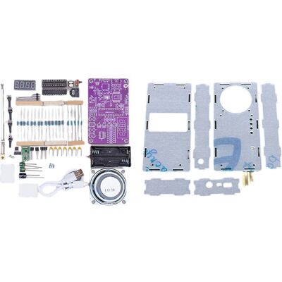 Sodial Kit Électronique Radio Fm Diy Fréquence Réglable 87,5-108 Mhz Avec Haut-Par4249 - Publicité Sodial Kit Électronique Radio Fm Diy Fréquence Réglable 87,5-108 Mhz Avec Haut-Par4249 - Publicité