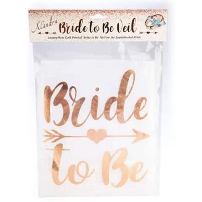LatestBuy Voile en polyester or rose futur mariée finition parfaite - Voile - Publicité LatestBuy Voile en polyester or rose futur mariée finition parfaite - Voile - Publicité