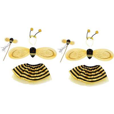 Sodial 8pc Bourdon Filles De Miel Enfants Fee Halloween Fantaisie Habiller Costume4334 - Publicité Sodial 8pc Bourdon Filles De Miel Enfants Fee Halloween Fantaisie Habiller Costume4334 - Publicité