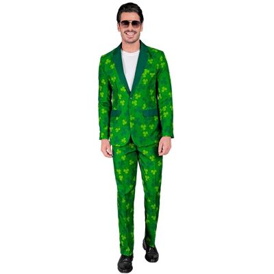 Widmann Saint Patrick'S Day Party Fashion Suit (Jacket, Pants) (Xl) Green - Publicité Widmann Saint Patrick'S Day Party Fashion Suit (Jacket, Pants) (Xl) Green - Publicité