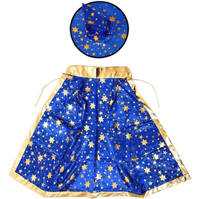 Sodial Costumes D'Halloween Cape De Magicien Sorciere Avec Chapeau Pour Enfants Ga9812 - Publicité Sodial Costumes D'Halloween Cape De Magicien Sorciere Avec Chapeau Pour Enfants Ga9812 - Publicité