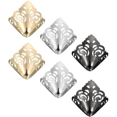 Uxcell 6pcs Protège-Pointe Métallique Pour Femmes Bout Solide Caps Or/argent/noir - Publicité Uxcell 6pcs Protège-Pointe Métallique Pour Femmes Bout Solide Caps Or/argent/noir - Publicité