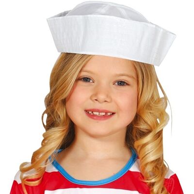 My Other Me Chapeau de Marin Blanc pour Enfants - Chapeau de Marin - Publicité My Other Me Chapeau de Marin Blanc pour Enfants - Chapeau de Marin - Publicité