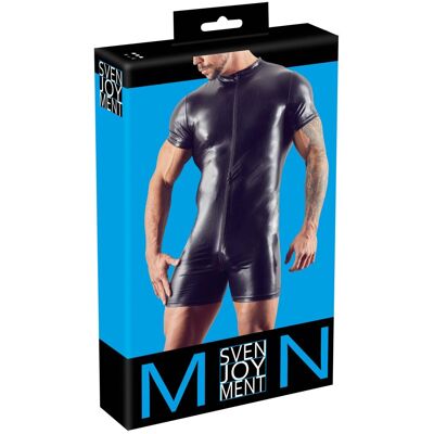 Combinaison Short Sexy Mate Pour Homme Svenjoyment Avec Fermeture Éclair Xl - Publicité Combinaison Short Sexy Mate Pour Homme Svenjoyment Avec Fermeture Éclair Xl - Publicité