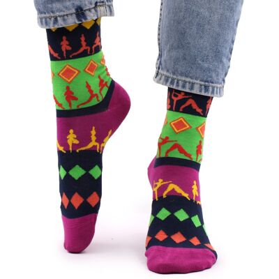 Ancient Wisdom Chaussettes En Bambou Hop Hare S/m Beige Pour Yoga Et Postures - Publicité Ancient Wisdom Chaussettes En Bambou Hop Hare S/m Beige Pour Yoga Et Postures - Publicité