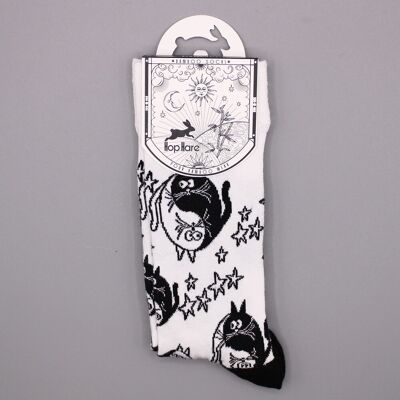 Ancient Wisdom Chaussettes En Bambou Hop Hare S/m - Ying Yang Beige 3xs - Publicité Ancient Wisdom Chaussettes En Bambou Hop Hare S/m - Ying Yang Beige 3xs - Publicité