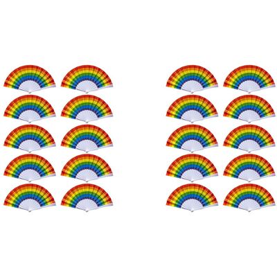 Sodial 2x Fan Pride Éventails Portatifs Pliants Accessoires Gay Pride Accessoires1850 - Publicité Sodial 2x Fan Pride Éventails Portatifs Pliants Accessoires Gay Pride Accessoires1850 - Publicité
