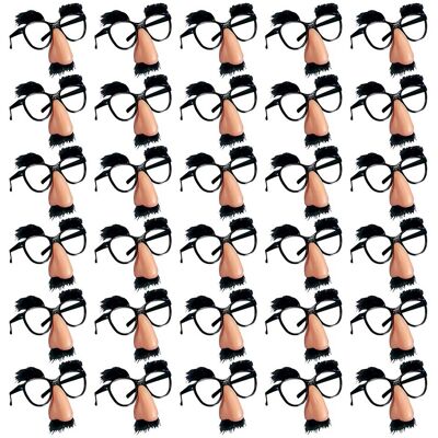 Sodial Lot De 30 Lunettes De Déguisement Amusantes Avec Faux Nez, Sourcils Et Mous7871 - Publicité Sodial Lot De 30 Lunettes De Déguisement Amusantes Avec Faux Nez, Sourcils Et Mous7871 - Publicité