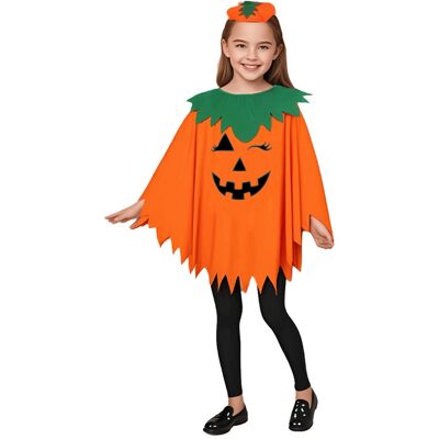 Sodial Costume De Cosplay Citrouille D'Halloween, Ensemble Poncho Citrouille Avec 9129 - Publicité Sodial Costume De Cosplay Citrouille D'Halloween, Ensemble Poncho Citrouille Avec 9129 - Publicité