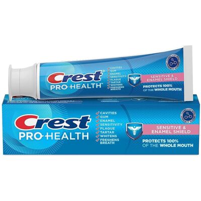 Dentifrice Crest Pro-Santé Pour Peau Sensible Et Protection De L'Émail, 121 - Publicité Dentifrice Crest Pro-Santé Pour Peau Sensible Et Protection De L'Émail, 121 - Publicité
