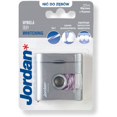 Sans Marque Fil Dentaire Blanchissant Jordan Df 25 M / 2532 - Publicité Sans Marque Fil Dentaire Blanchissant Jordan Df 25 M / 2532 - Publicité