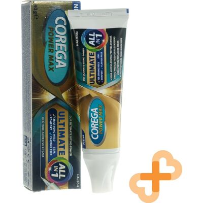 Corega Ultimate Crème Fixatrice Prothèse 12h Forte Tenue Sans Parfum 40g - Publicité Corega Ultimate Crème Fixatrice Prothèse 12h Forte Tenue Sans Parfum 40g - Publicité