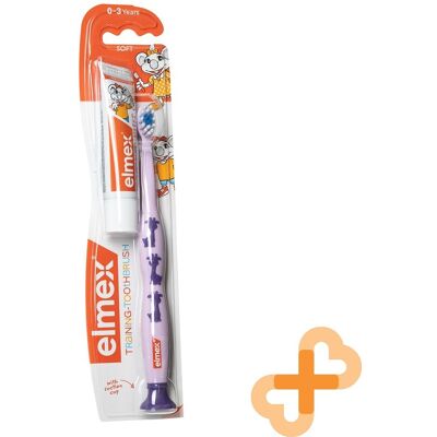 Brosse à dents souple Elmex Kids & Mini Dentifrice - Publicité Brosse à dents souple Elmex Kids & Mini Dentifrice - Publicité