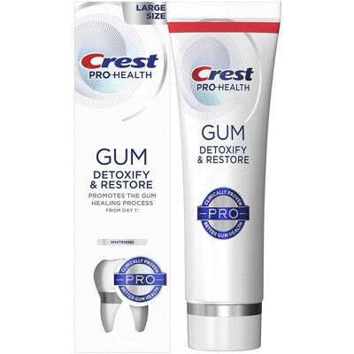 Dentifrice Blanchissant Crest Pro-Santé Pour Les Gencives, 4,6 Oz (130 G) - Publicité Dentifrice Blanchissant Crest Pro-Santé Pour Les Gencives, 4,6 Oz (130 G) - Publicité