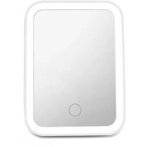 Eurowagens Miroir Led Avec Lumières Portable De Voyage Sur Table Lumière De Bureau Usb - Publicité Eurowagens Miroir Led Avec Lumières Portable De Voyage Sur Table Lumière De Bureau Usb - Publicité
