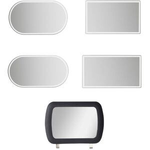 Eurowagens Maquillage Miroir Pour Voiture Visières Dossier Inox Coiffeuse Miroir - Publicité Eurowagens Maquillage Miroir Pour Voiture Visières Dossier Inox Coiffeuse Miroir - Publicité
