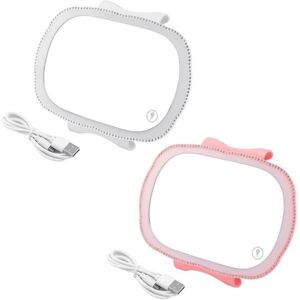 Eurowagens Miroir De Maquillage Rechargeable À Led Pour Pare-Soleil Avec 3 Modes De Lumière - Publicité Eurowagens Miroir De Maquillage Rechargeable À Led Pour Pare-Soleil Avec 3 Modes De Lumière - Publicité