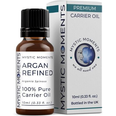 Mystic Moments Argan Raffiné Base Huile - 100% Pure - 10ml - Publicité Mystic Moments Argan Raffiné Base Huile - 100% Pure - 10ml - Publicité
