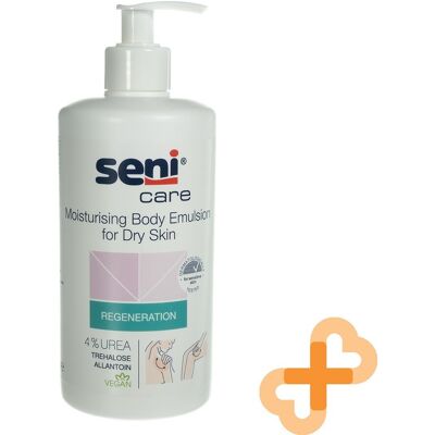 Seni Care Émulsion Hydratante Corps Complet 500ml Avec 4% D'Urea Pour Peau Sèche - Publicité Seni Care Émulsion Hydratante Corps Complet 500ml Avec 4% D'Urea Pour Peau Sèche - Publicité
