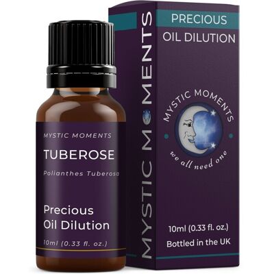 Mystic Moments Tubéreuse Absolu Huile Précieuse Dilution - 10ml - 3% Jojoba - Publicité Mystic Moments Tubéreuse Absolu Huile Précieuse Dilution - 10ml - 3% Jojoba - Publicité