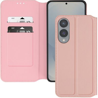 Avizar Étui Pour Samsung S25 Edge Clapet Porte-Cartes Et Support Vidéo - Publicité Avizar Étui Pour Samsung S25 Edge Clapet Porte-Cartes Et Support Vidéo - Publicité
