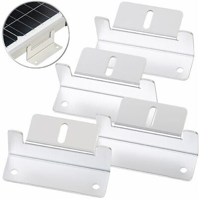 4 Supports De Fixation En Z Pour Panneau Solaire - Revolt - Publicité 4 Supports De Fixation En Z Pour Panneau Solaire - Revolt - Publicité
