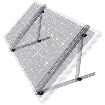 Support Réglable En Aluminium Pour Panneau Solaire 41\"/104 cm - Revolt - Publicité Support Réglable En Aluminium Pour Panneau Solaire 41\"/104 cm - Revolt - Publicité