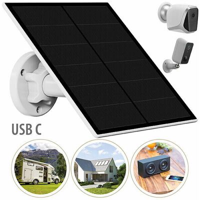 Revolt 5W - pour caméra IP - USB-C - Solar Panel - Publicité Revolt 5W - pour caméra IP - USB-C - Solar Panel - Publicité