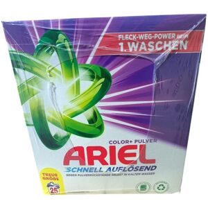 Ariel Lessive En Poudre Color , 1,5 Kg - 25 Lavages - Publicité Ariel Lessive En Poudre Color , 1,5 Kg - 25 Lavages - Publicité