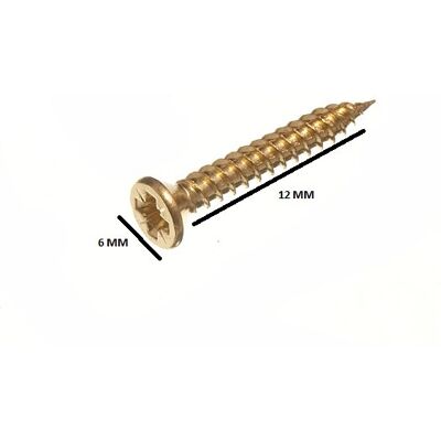 Vis en bois à double filet tête fraisée - #6 1/2" Pack 2400 - Publicité Vis en bois à double filet tête fraisée - #6 1/2" Pack 2400 - Publicité