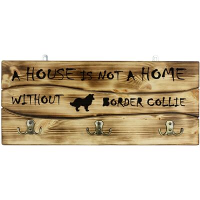 ART Border Collie - Un Cintre À Vêtements Avec Un Chien, Un Présentoir À Médailles, - Publicité ART Border Collie - Un Cintre À Vêtements Avec Un Chien, Un Présentoir À Médailles, - Publicité