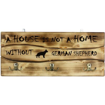 ART Berger Allemand (Alsacien) - Cintre À Vêtements Avec Chien, Présentoir À Médaill - Publicité ART Berger Allemand (Alsacien) - Cintre À Vêtements Avec Chien, Présentoir À Médaill - Publicité