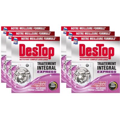 Destop - 6-pack - Anti-Calc - Nettoyant lave-linge - Publicité Destop - 6-pack - Anti-Calc - Nettoyant lave-linge - Publicité