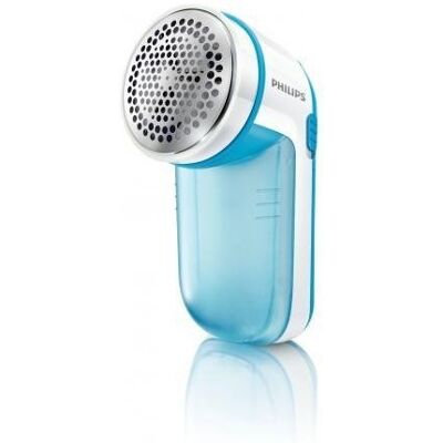 Philips Gc026 Levapeluche À Batterie Type Stilo Aa Bleu Compact - Publicité Philips Gc026 Levapeluche À Batterie Type Stilo Aa Bleu Compact - Publicité