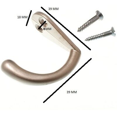 Sûr d'achat Onestopdiy Porte-manteaux - Pack de 200 - Nickel mat - Pour chapeaux et robes - Publicité Sûr d'achat Onestopdiy Porte-manteaux - Pack de 200 - Nickel mat - Pour chapeaux et robes - Publicité