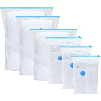vidaXL Sac de Voyage sous Vide 70x50cm Transparent - Publicité vidaXL Sac de Voyage sous Vide 70x50cm Transparent - Publicité
