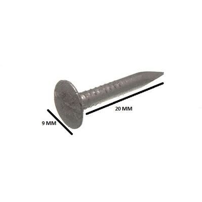 Onestopdiy Clou Galvanisé Pour Toiture 20 Mm Paquet Taille 2400 - Publicité Onestopdiy Clou Galvanisé Pour Toiture 20 Mm Paquet Taille 2400 - Publicité