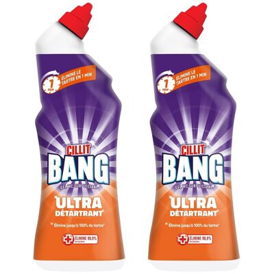 Cillit Bang - Gels WC Ultra Détergent - Toilet cleaner gel - Publicité Cillit Bang - Gels WC Ultra Détergent - Toilet cleaner gel - Publicité