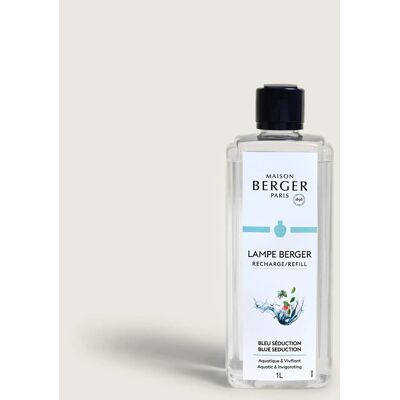 Maison Berger Paris Blue Seduction - Recharge pour lampe catalytique - Publicité Maison Berger Paris Blue Seduction - Recharge pour lampe catalytique - Publicité