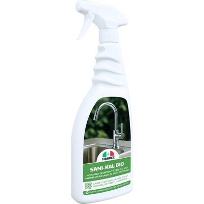Nettoyant Anticalcaire Doux Salle De Bain Nettoyage Efficace Marbec Sani-Kal Bio - Publicité Nettoyant Anticalcaire Doux Salle De Bain Nettoyage Efficace Marbec Sani-Kal Bio - Publicité