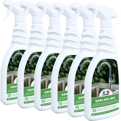 Nettoyant Anticalcaire Doux Salle De Bain Nettoyage Efficace Marbec Sani-Kal Bio - Publicité Nettoyant Anticalcaire Doux Salle De Bain Nettoyage Efficace Marbec Sani-Kal Bio - Publicité