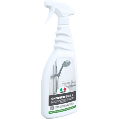 Nettoyant Anticalcaire Pour Salle De Bain Usage Quotidien Marbec Shower Brill - Publicité Nettoyant Anticalcaire Pour Salle De Bain Usage Quotidien Marbec Shower Brill - Publicité